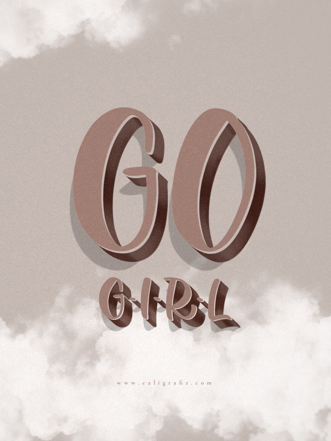 Go Girl Wallpaper by Caligrafiz iPad
