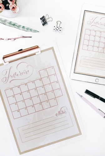 Verano | Planner de Fevereiro